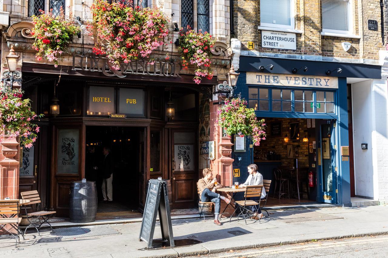 Hotel Fox And Anchor Londres Exterior foto